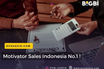 motivator sales indonesia terbaik dari Rifqi hadziq