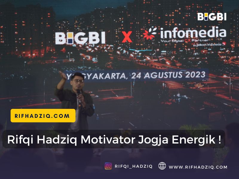 motivator jogja rifqi hadziq untuk motivasi karyawan