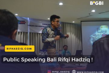 kursus public speaking bali terbaik rifqi hadziq