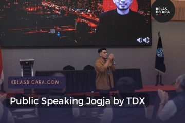 kursus public speaking jogja terbaik dari tdx rifqi hadziq