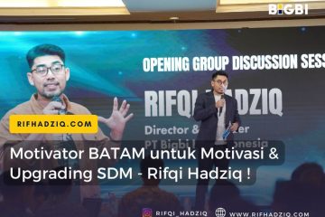 motivator batam terbaik rifqi hadziq