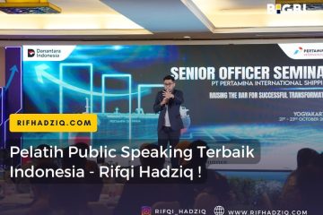 pelatih public speaking terbaik rifqi hadziq