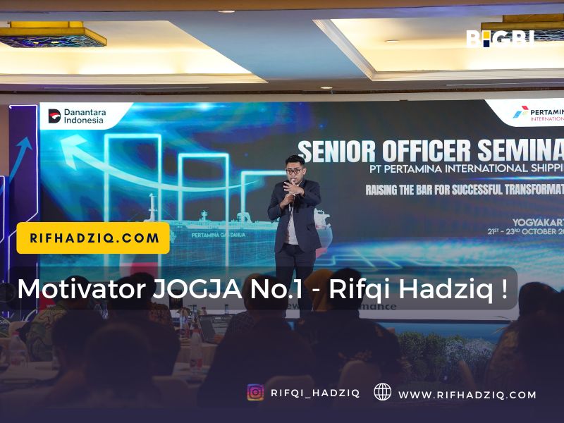 motivator jogja terbaik dari rifqi hadziq